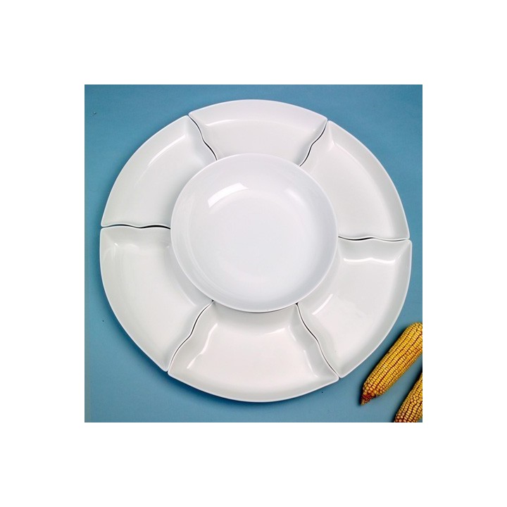 287-294VB   CENA "IN" ROTONDA 7 PZ. CM.70