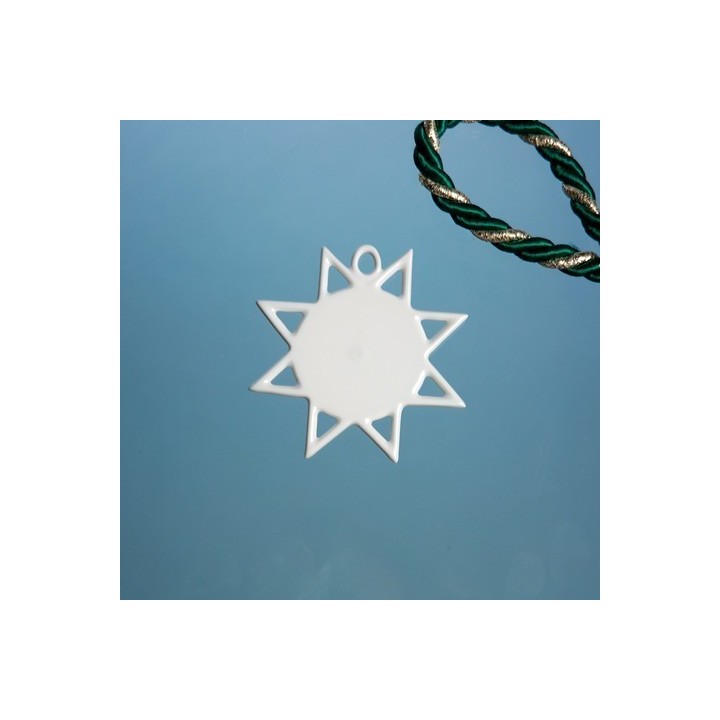 562-04HLO   ORNAMENTO STELLA TRAF. N.4 CM.9