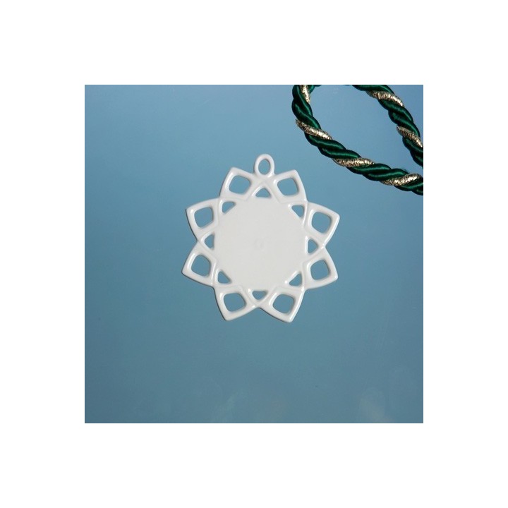 562-03HLO   ORNAMENTO STELLA TRAF. N.3 CM.9