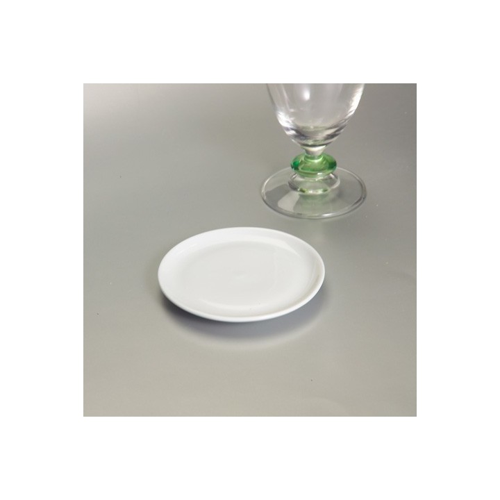 606-10HLO   PIATTINO SOTTO-BICCHIERE CM. 9,8