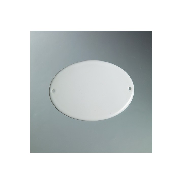 OVF1209   PIASTRA OVALE C/FORI CM.12X9