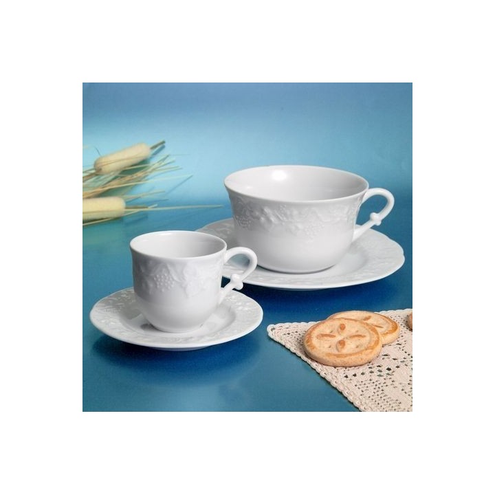 69-10C   TAZZA C/P COLAZ. LT.0,34 VIGNE D.F. p/Limoges