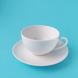 61/10C   TAZZA E PIATTO COLAZIONE ML 350