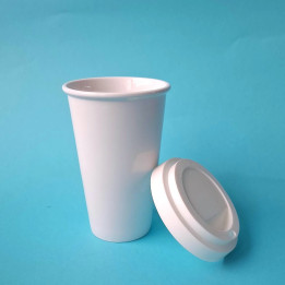 400Q BICCHIERE ASPORTO 400 ML C/COPERCHIO SILICONE