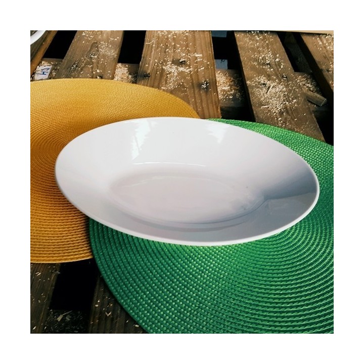 228PQ   OVALE SPAGHETTI CM.28X20X4,5H