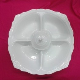 7250K   ANTIPASTIERA 5 PARTI CM 36 X40