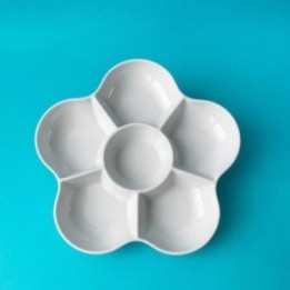051Q ANTIPASTIERA FIORE 6 PARTI CM 26