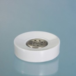 V1301B   PORTA-SAPONE ROT. CM.11 GRIGLIA INOX