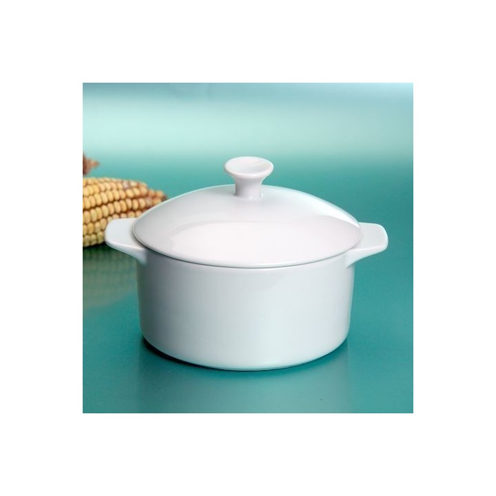 G6987H   TERRINA CON COPERCHIO CM 17,5 X 10H